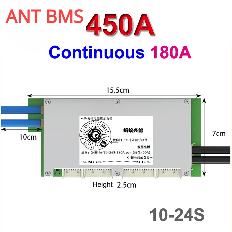 Ant Smart BMS Bluetooth Dengel - Smart Bms 24S 200A Bluetooth Lifepo4 incelemesi ve fiyatı