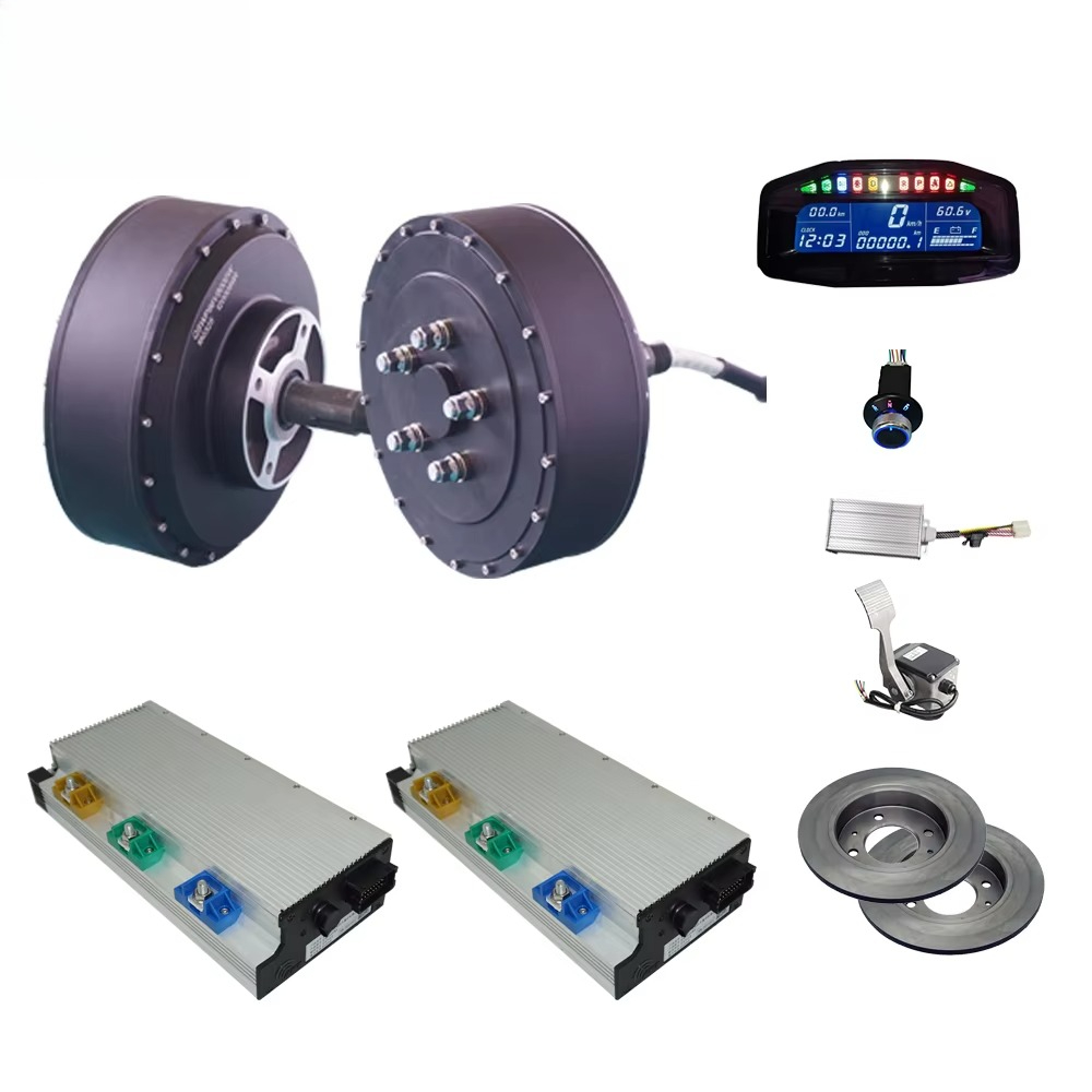 QS Motor 8000W 273 Çift 2WD 96 - Qs Motor 273 8000W Hub Motor incelemesi ve fiyatı